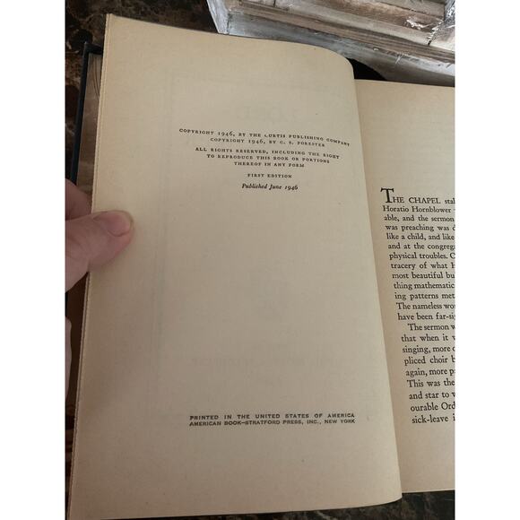 1946 Hardback Lord Hornblower by C.S. Forester Navy First Edition - Picture 7 of 11